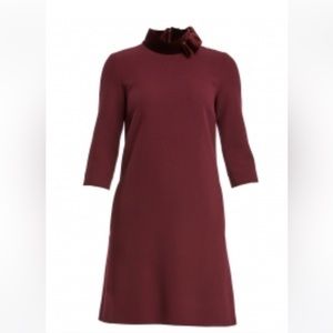 GOAT Wool Crepe Dress  - Size 14